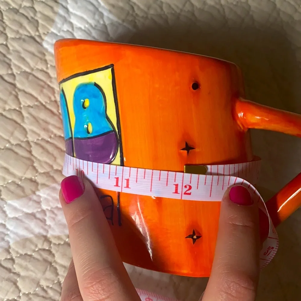 Unique 😍 18 & Legal Fun Birthday Orange Slanted Mug